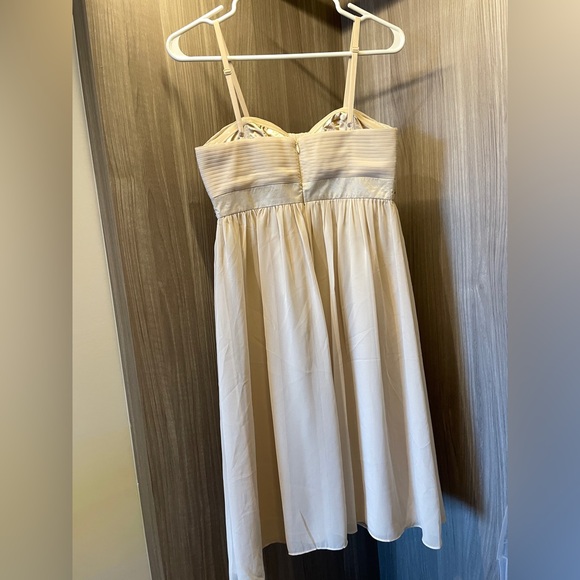 2 BRAND NEW beige Prom/Bridesmaid/Bridal/formal/cocktail dresses in S(US2-4) - Picture 6 of 6